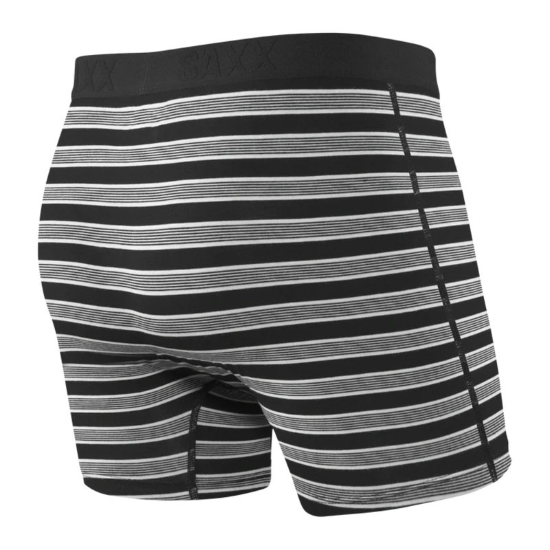 Ultra Boxer Brief – Black Crew Stripe